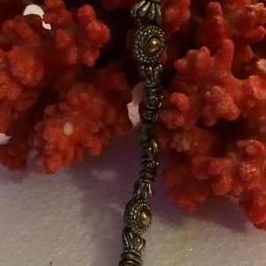 Vintage crown bracelet